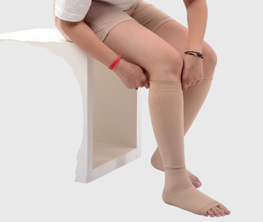 Varicose Stockings Below Knee Compression Support