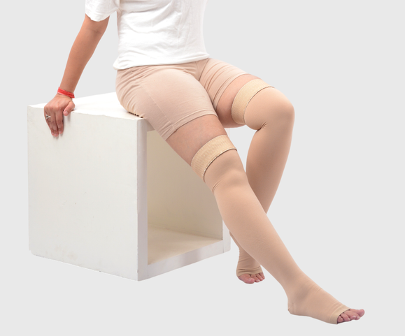 Varicose Stockings Above Knee Compression Support